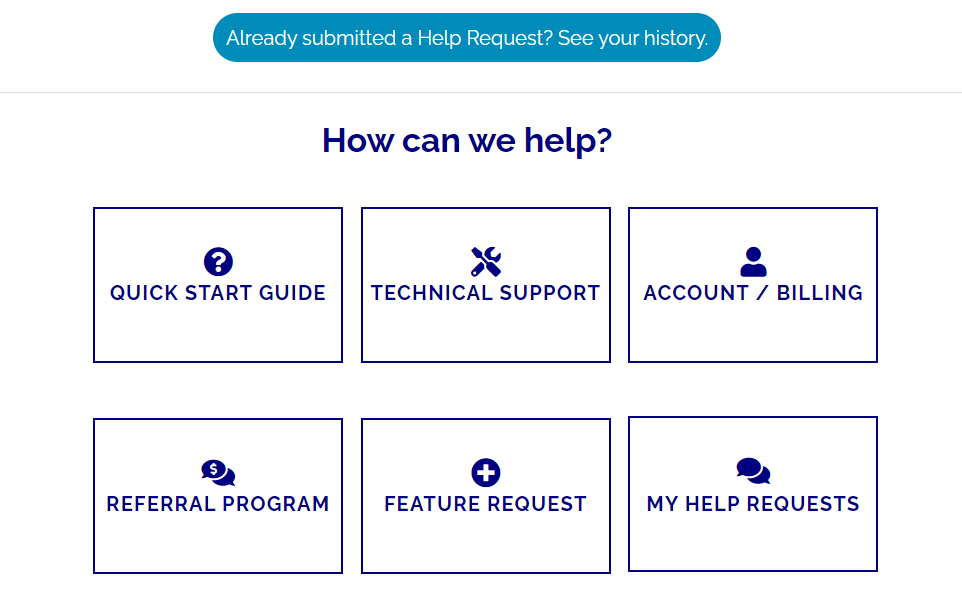 List Perfectly Help Options