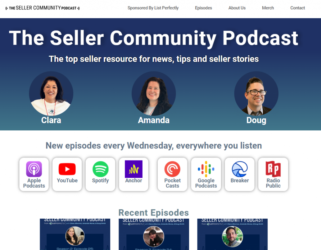 the seller community podcast