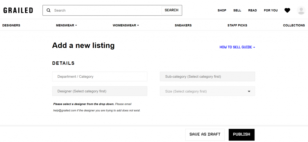 Grailed: Largest Online Marketplace to Buy & Sell Menswear in 2023