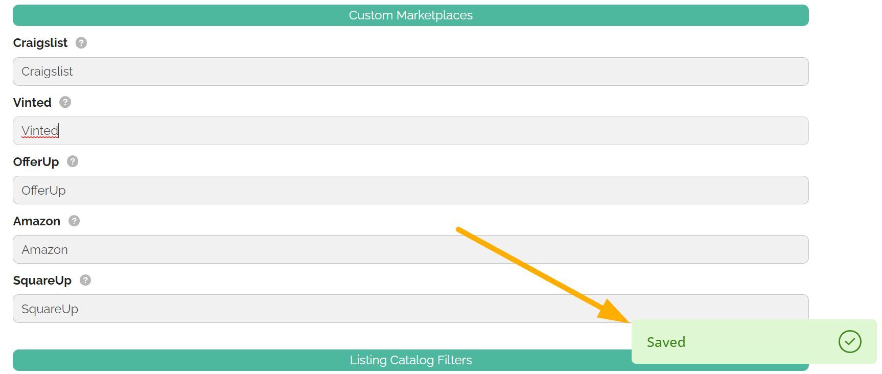 List Perfectly’s Custom Marketplace Feature | List Perfectly