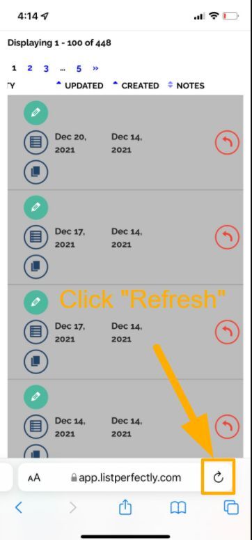 How to revise a listing