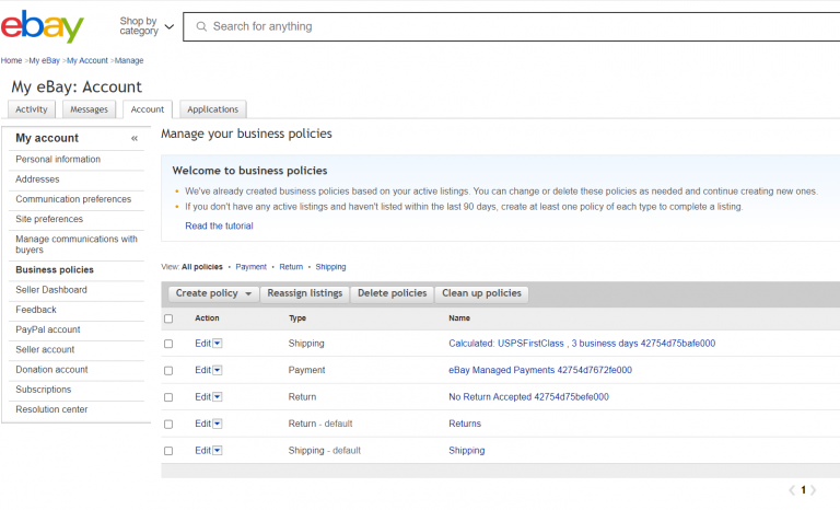eBay Business Policies - A Simple Understanding | List Perfectly