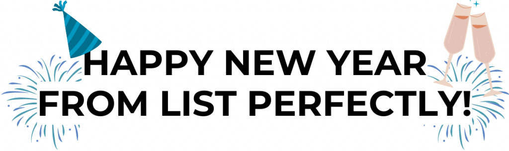 happy new year from list perfectly