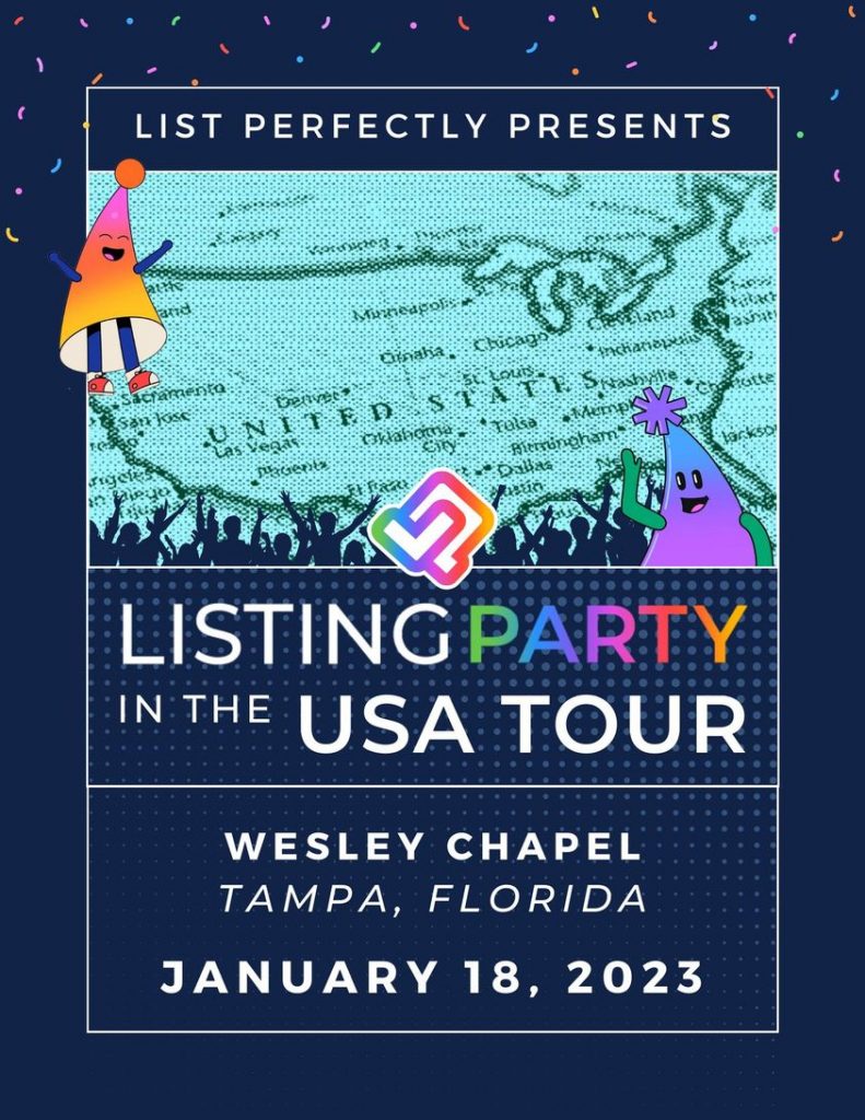 listing party in the usa florida stop