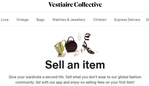 Sell your luxury brands on Vestiaire collective