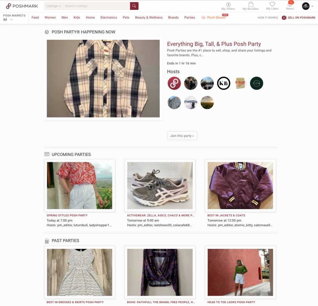 Poshmark Share Shows: What They Are and Why You Should Try Them