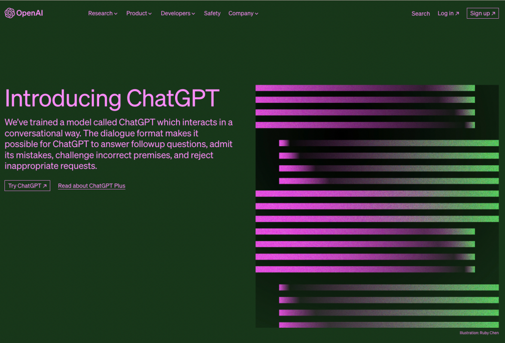 Introducing chatGPT