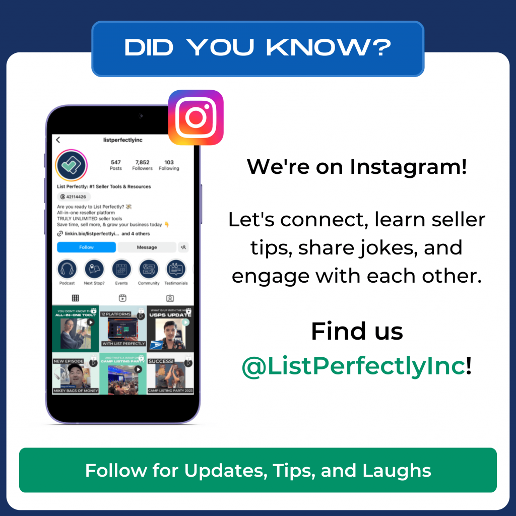 Did you know we're on instagram