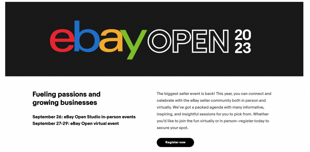 ebay open 2023