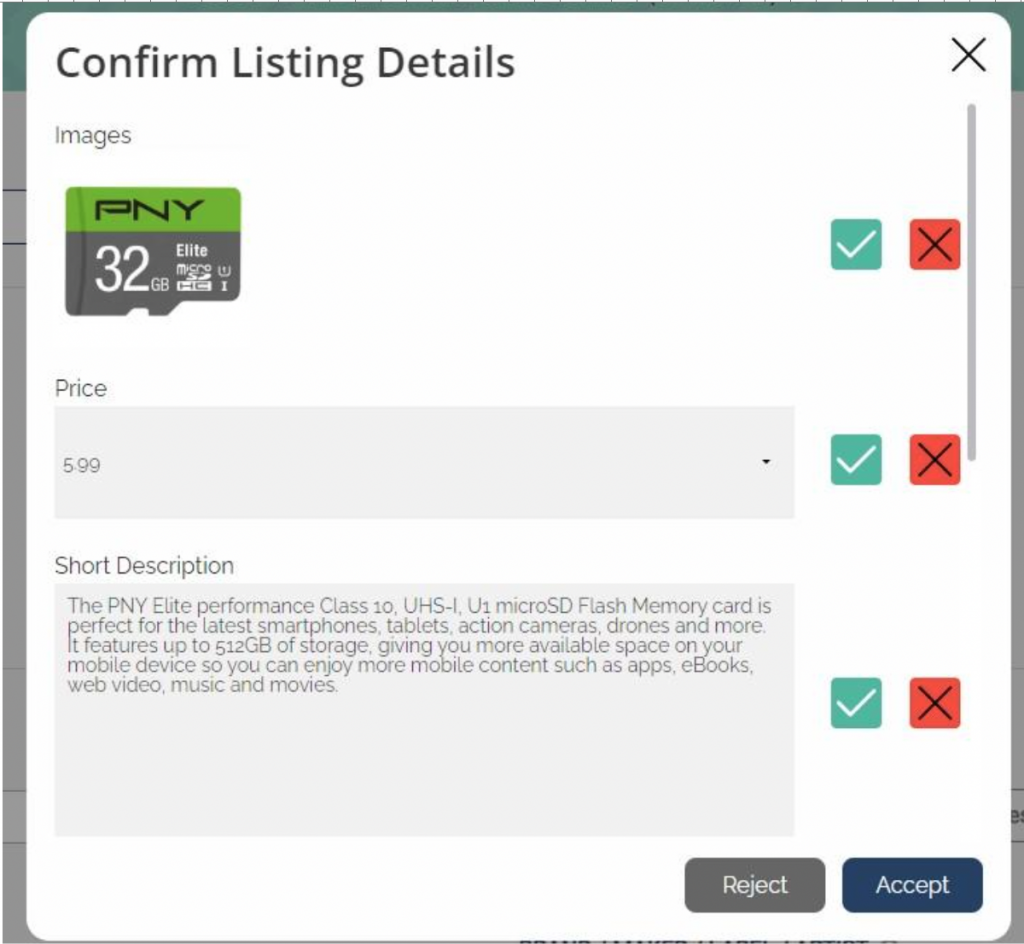 Listing Assistant Confirm Listing Details 3