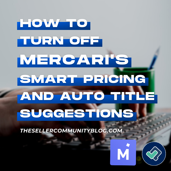 how to turn off mercari smart pricing