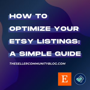 optimize etsy listings