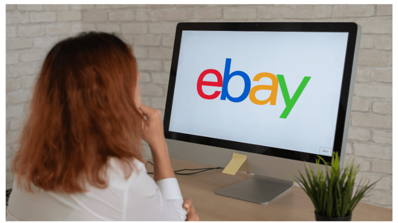 ebay on monitor