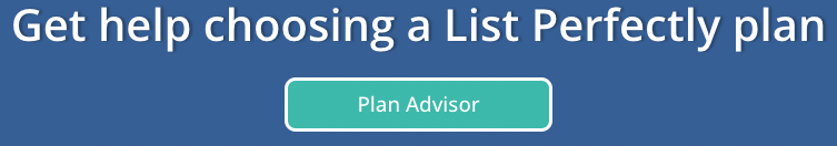 list perfectly plan advisor