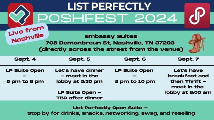 Join List Perfectly at Poshfest 2024