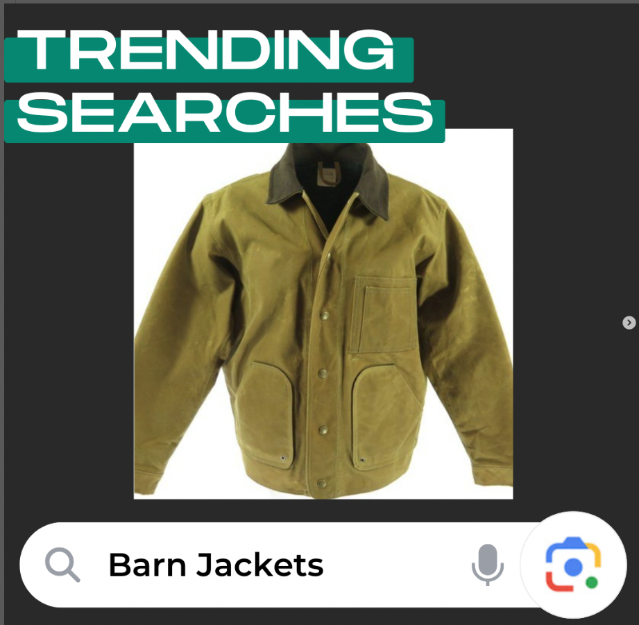 trending searches barn jackets