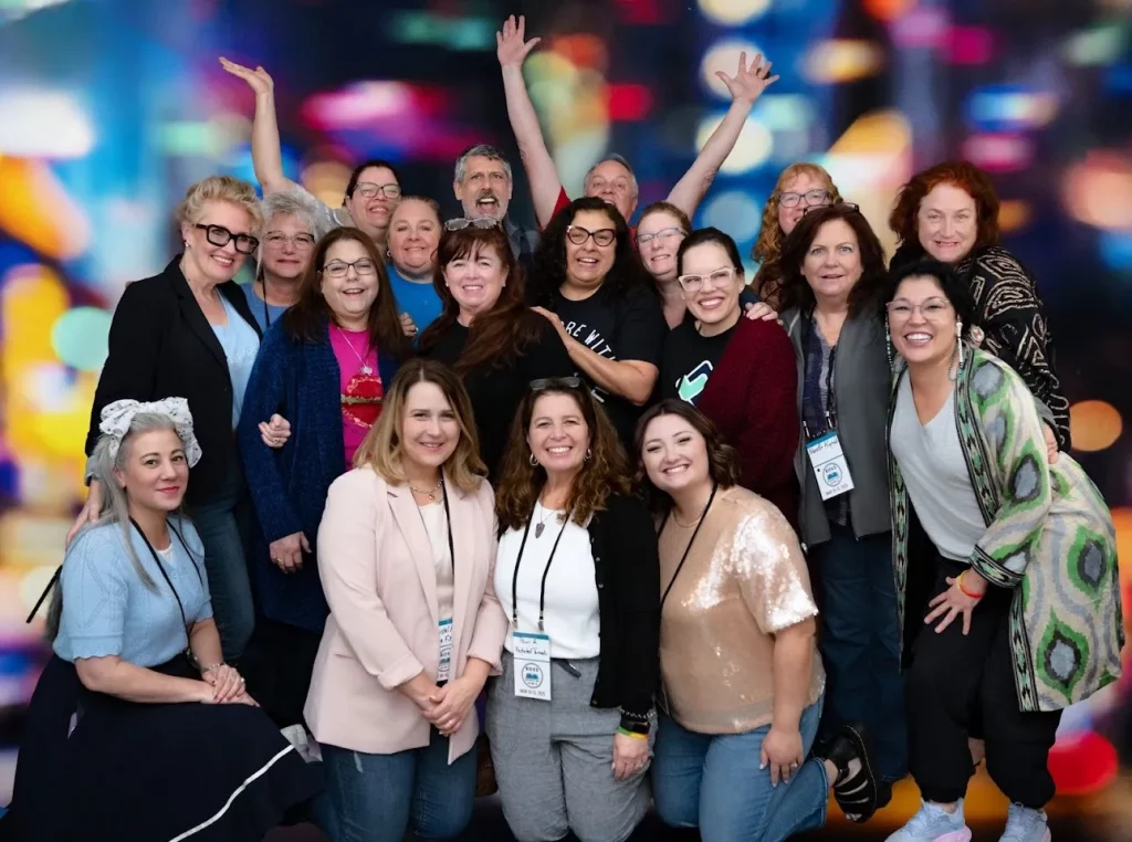 List Perfectly community members posing together at BOSS Reseller Remix 2024