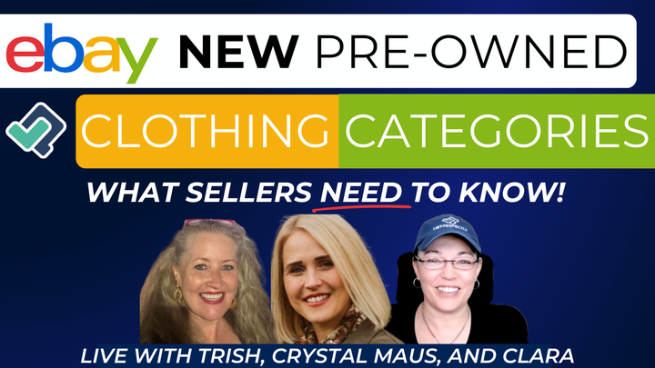 eBay’s NEW Pre-Owned Clothing Categories: What Sellers NEED to Know