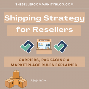 Shipping Strategy for Resellers main image graphic with LP logos.