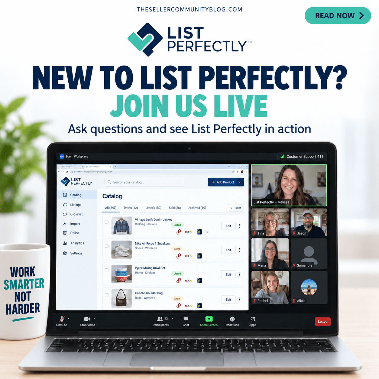 New to List Perfectly join live call